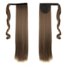 Self-Fastening Wrap Straight Ponytail 55cm - 10 Light golden brown