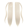 Self-Fastening Wrap Straight Ponytail 55cm - 60 White blonde