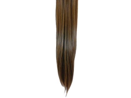 10 Piece Straight Long 55-60cm Full Head Clip-on Hair Extensions XXL - M4-27 Chocolate Golden Blonde Mix Straight