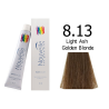 Nouvelle Professional Permanent Hair Tint Dye 100ml + 100ml 20vol developer - 8.13 Light ash golden blonde