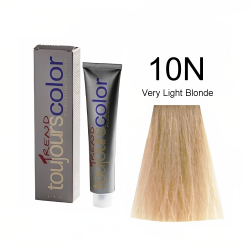 10N Very light blonde extra Nouvelle permanent tint 100ml +100ml 20vol developer
