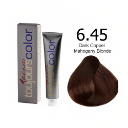 Toujours Trend Permanent Dye 100ml +100ml 20vol Developer - 6.45 Dark Copper Mahogany Blonde