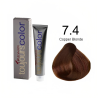 7.35 Golden mahogany blonde Toujours trend permanent dye 100ml +100ml 20vol developer