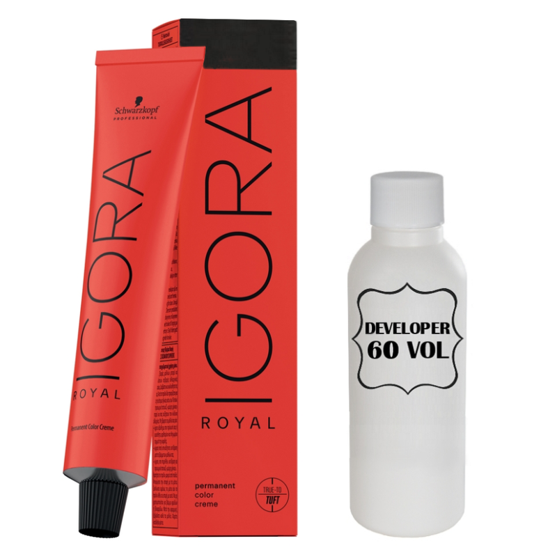 Igora Royal Professional -60ml +60ml 20vol developer - 3.0 Igora Royal Professional -60ml +60ml 20vol developer - 3.0
