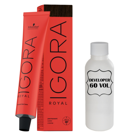 Igora Royal Professional -60ml +60ml 20vol developer - 4.0
