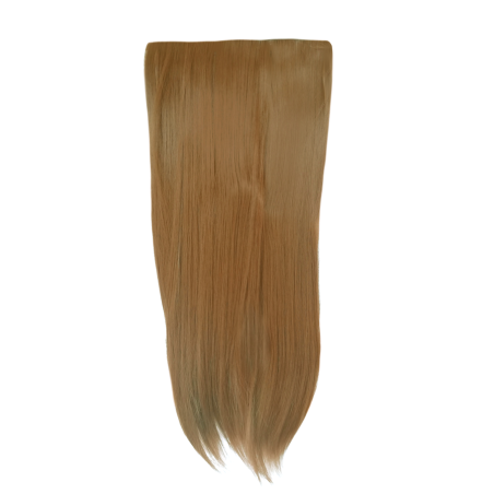 1 Piece Straight 5 Clip Synthetic Hair Extension XXL 60cm - 12 Golden Brown