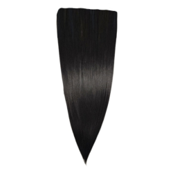 1 Piece Straight 5 Clip Synthetic Hair Extension XXL 60cm - 2 Darkest Brown