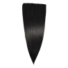 1 Piece Straight 5 Clip Synthetic Hair Extension XXL 60cm - 2 Darkest Brown