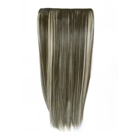 1 Piece Straight 5 Clip Synthetic Hair Extension XXL 60cm - 4-88 Expresso Mix