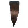 1 Piece Straight 5 Clip Synthetic Hair Extension XXL 60cm - 4m27 Brown Mix