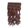 1 Piece Wavy 5 Clip Synthetic Hair Extension XXL 60cm - 33 Mahogany