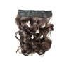 1 Piece Wavy 5 Clip Synthetic Hair Extension XXL 60cm - 2-30 Dark Brown Mix