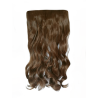 1 Piece Wavy 5 Clip Synthetic Hair Extension XXL 60cm - 12 Golden Brown