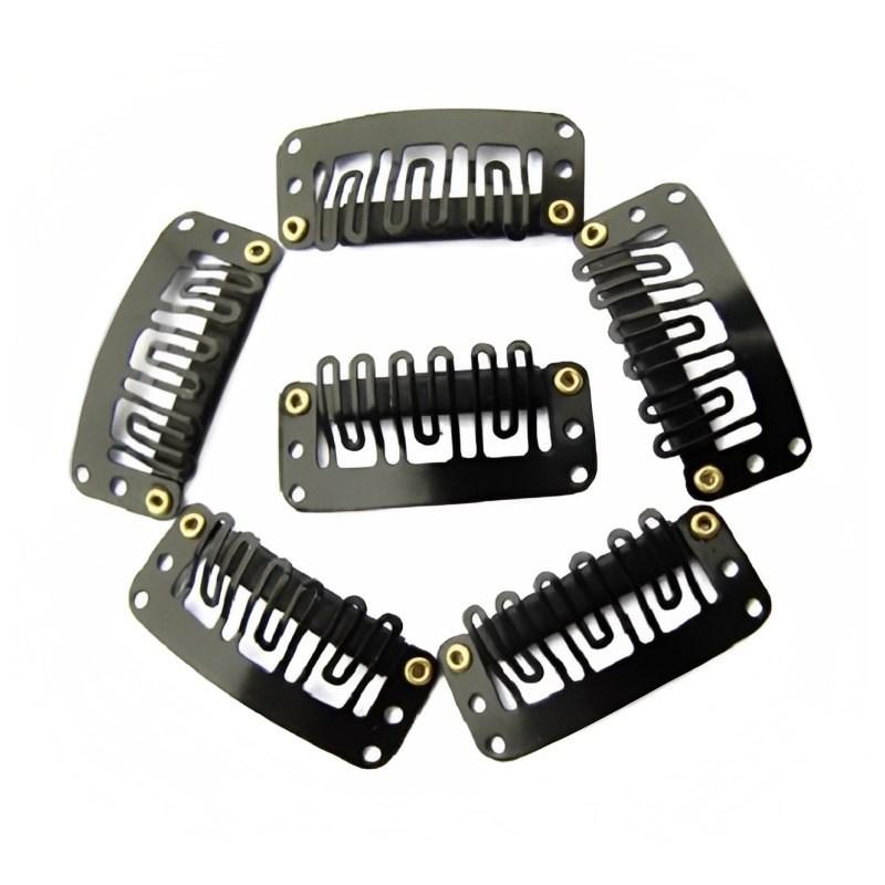 100 Piece Extra Hold Extension Clip Pack - Black 100 Piece Extra Hold Extension Clip Pack - Black