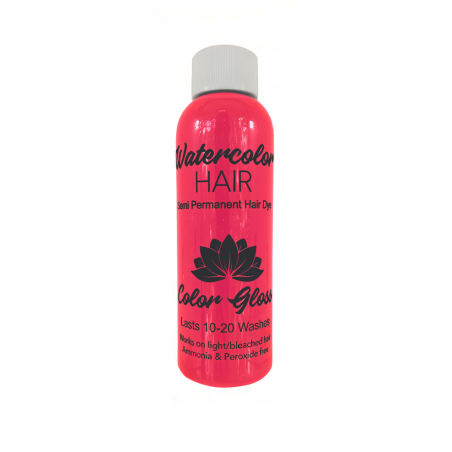 Watercolor Semi-Permanent Liquid Hair Dye 100ml - Bubblegum Pink