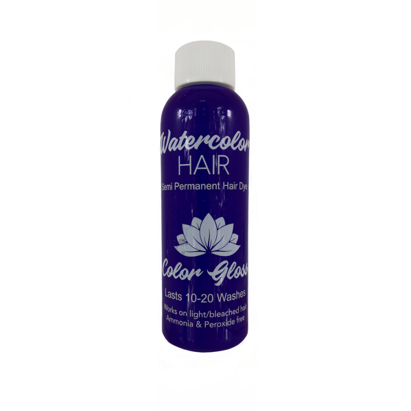 Watercolor Semi-Permanent Liquid Hair Dye 100ml - Diamond Blue Watercolor Semi-Permanent Liquid Hair Dye 100ml - Diamond Blue