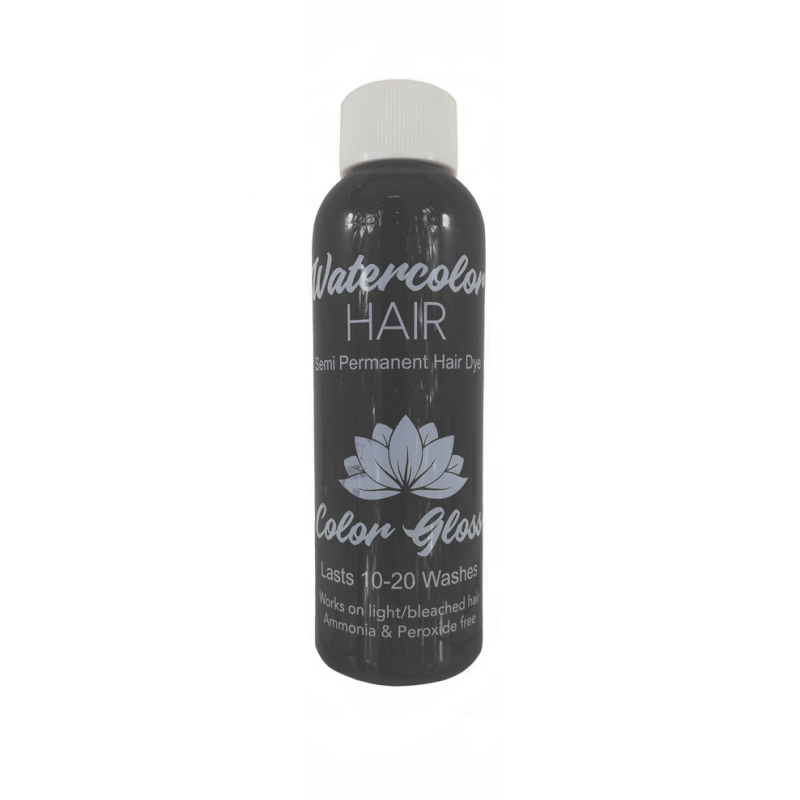 Watercolor Semi-Permanent Liquid Hair Dye 100ml - Medium Grey