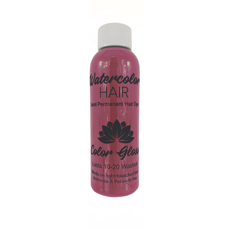 Watercolor Semi-Permanent Liquid Hair Dye 100ml - Musky Pink